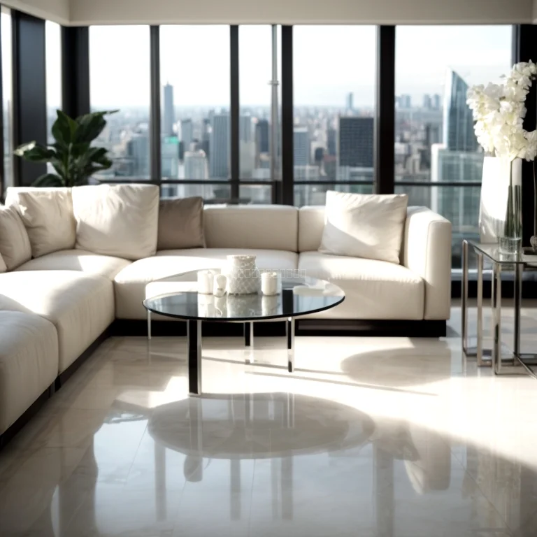 ラグジュアリーヴィラの清掃スタッフ